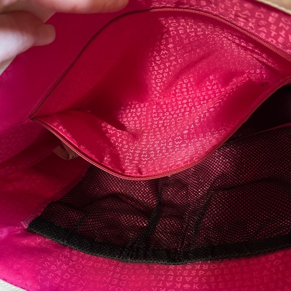 Kate Spade Striped Bow Canvas Sonoma Tote - Picture 7 of 12